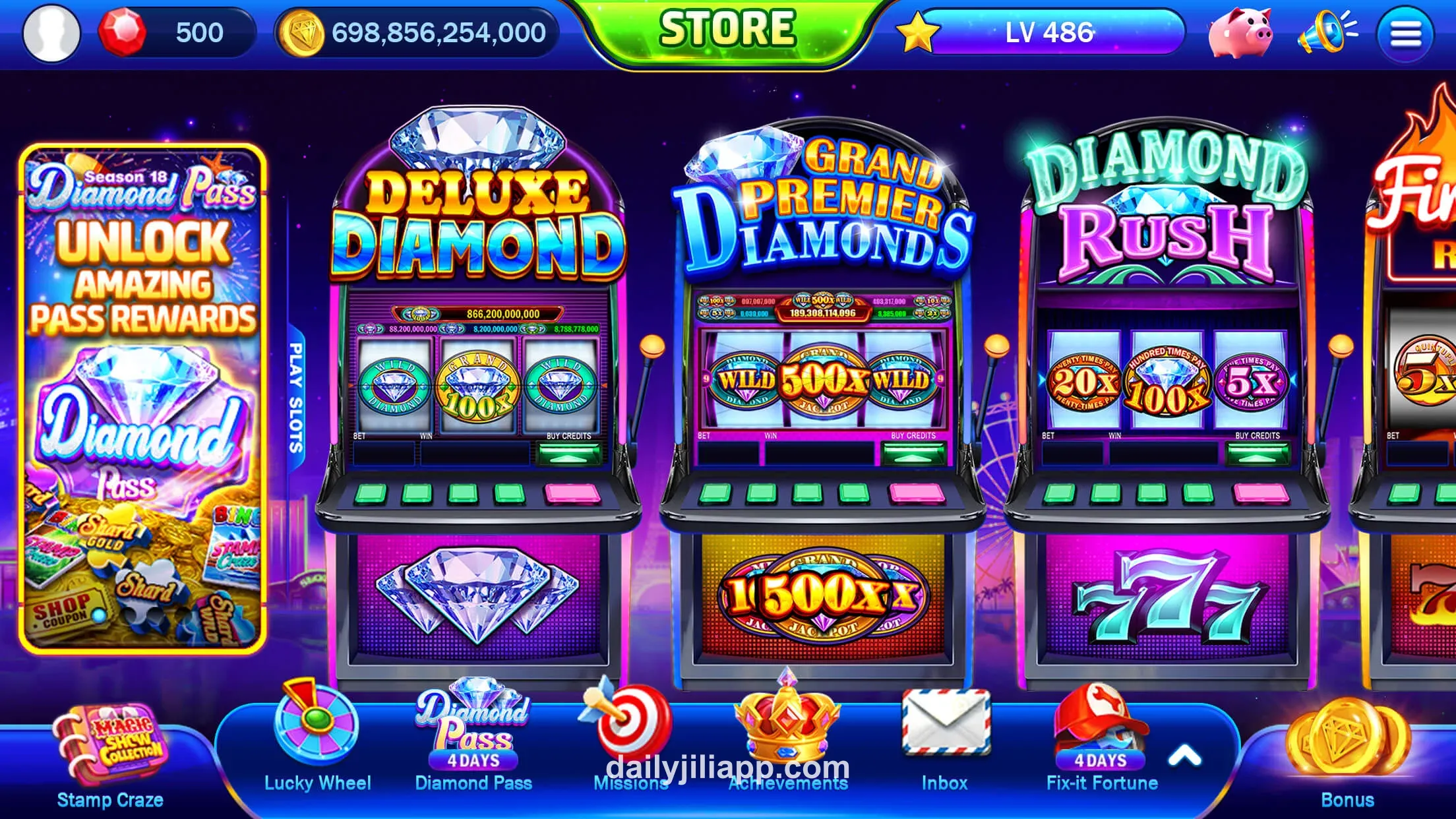 DailyJili gameplay overview showing active casino entertainment and game browsing experience